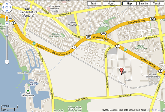 Google Map of Headquarters location