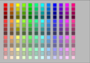 Standard Color Palette
